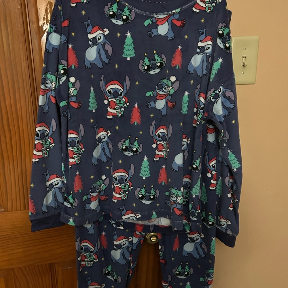 Stitch Christmas Pajama Set